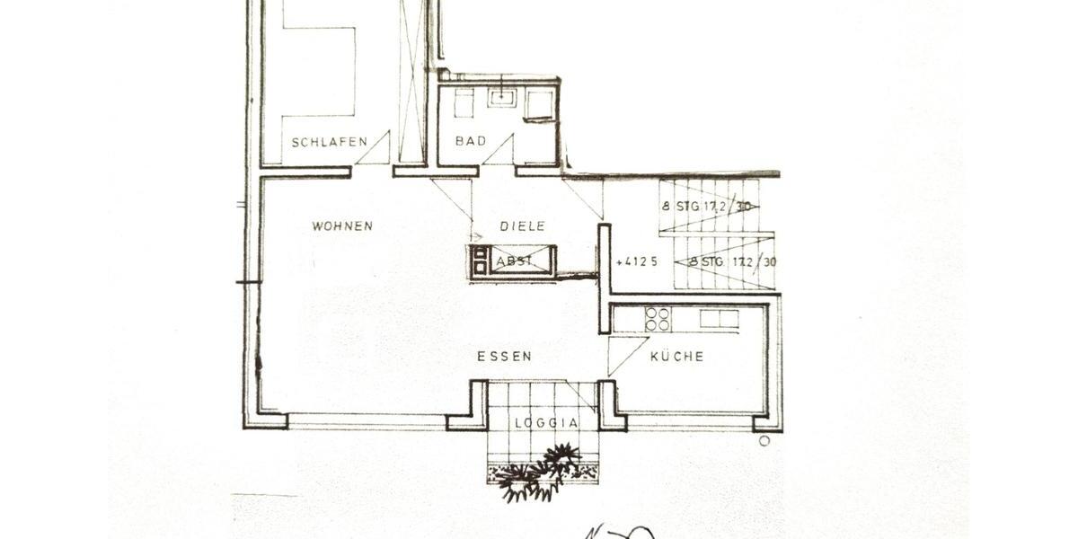 Etagenwohnung Lingen (Ems) - 2 Zimmer, 60 m&sup2;, 600&euro; | Angebot:25823933