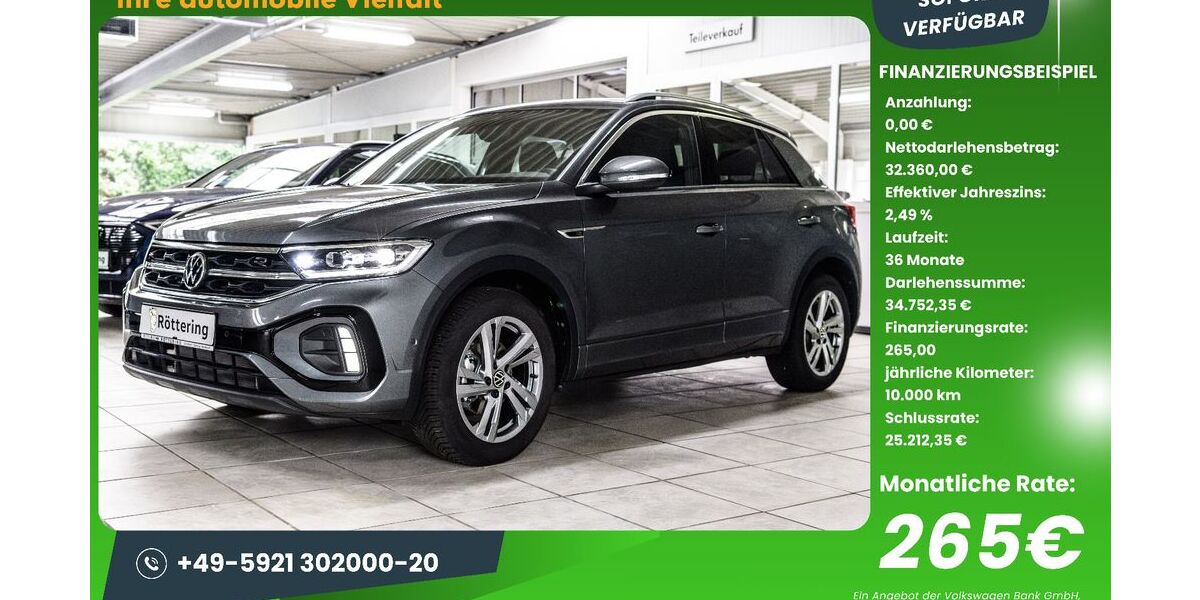 VW T-Roc 3.986 km 32.360 &euro; Schüttorf 48465
