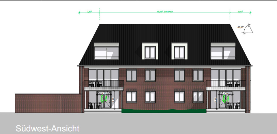 Etagenwohnung Schüttorf - 4 Zimmer, 81 m&sup2;, 935&euro; | Angebot:25882032
