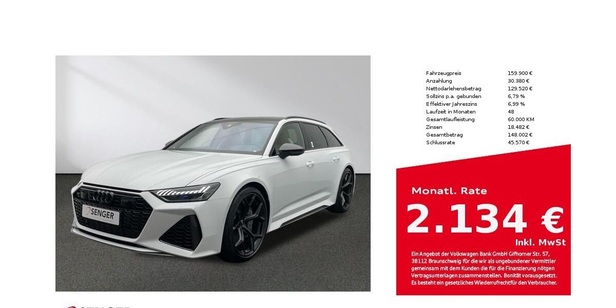 Audi RS6 9.900 km 159.900 &euro; Lingen 49809