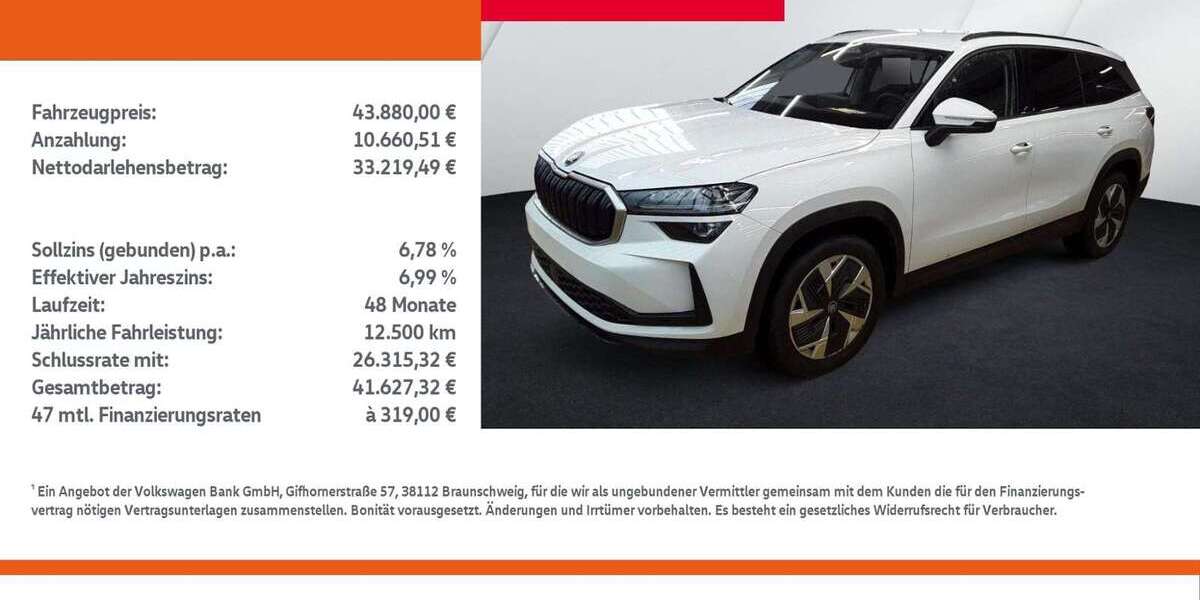 Skoda Kodiaq 29.980 km 43.880 &euro; Nordhorn 48529