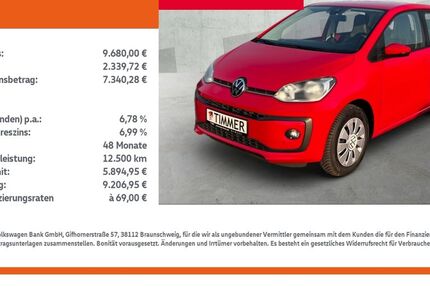 VW up! 80.319 km 9.680 &euro; Gronau 48599