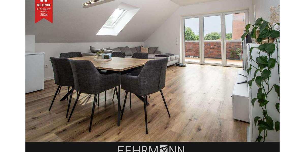 Etagenwohnung Lingen Damaschke - 3 Zimmer, 84 m&sup2;, 960&euro; | Angebot:26583655