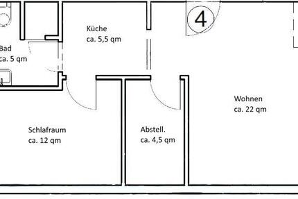 Wohnung Salzbergen - 2.5 Zimmer, 49 m&sup2;, 450&euro; | Angebot:25980780