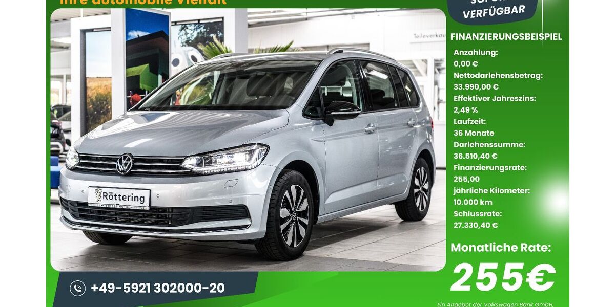 VW Touran 26.823 km 32.800 &euro; Schüttorf 48465