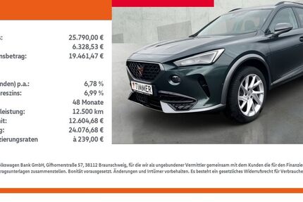 Cupra Formentor 17.468 km 25.390 &euro; Nordhorn 48529
