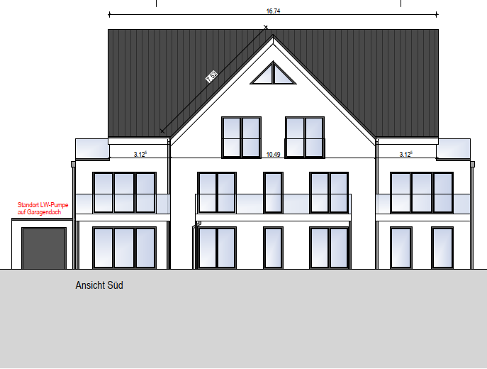 Erdgeschoßwohnung Lingen (Ems) Damaschke - 2 Zimmer, 47 m&sup2;, 580&euro; | Angebot:25145106