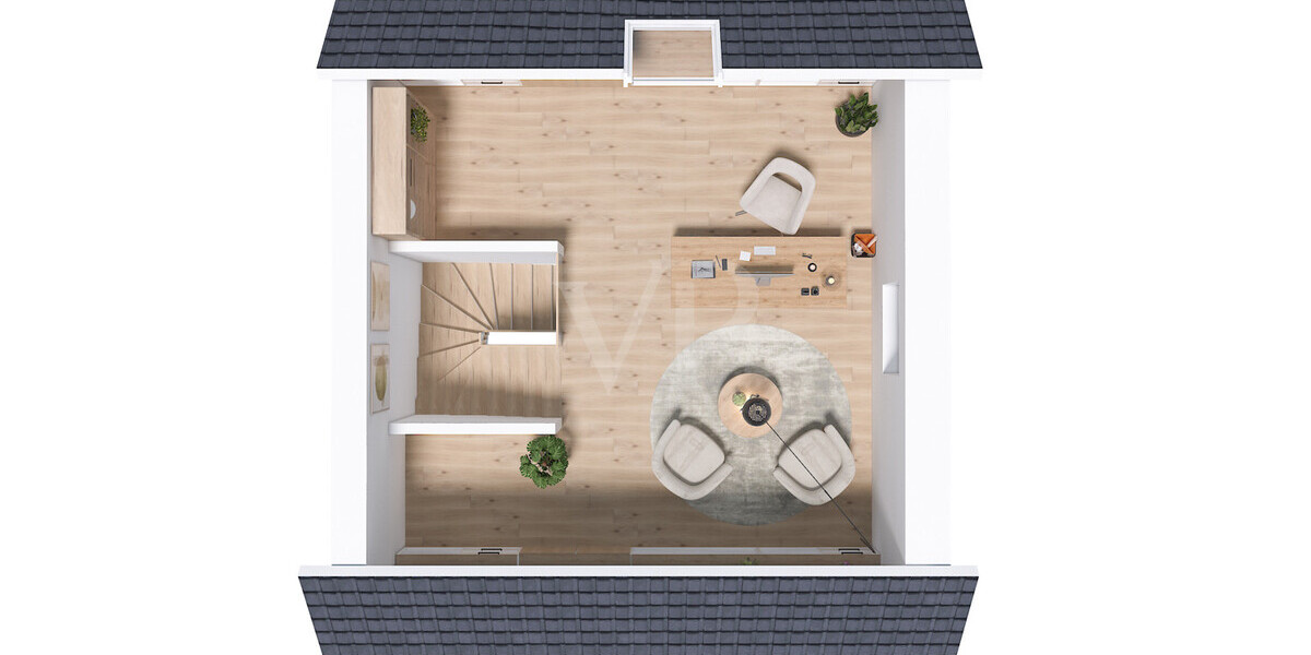 Modernes Familienglück: Energieeffiziente DHH mit PV, Wärmepumpe & Nebenkosten nur ca. 100 EUR mtl. - Doppelhaushälfte Neuenkirchen Neuenkirchen | Angebot:25008574