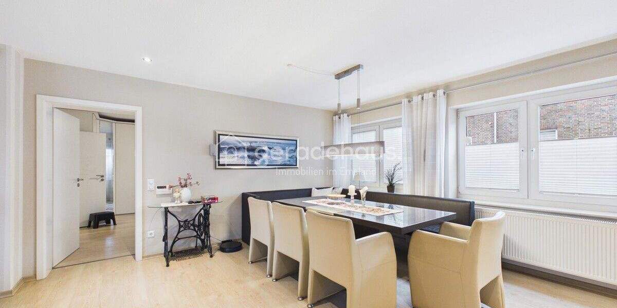 Etagenwohnung Lingen Damaschke - 4 Zimmer, 138 m&sup2;, 284.900&euro; | Angebot:25691278