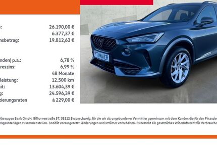 Cupra Formentor 42.739 km 25.890 &euro; Nordhorn 48529