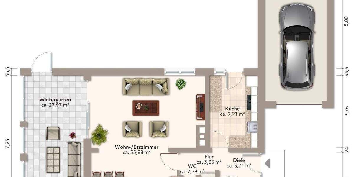 Einfamilienhaus Geeste Klein Hesepe - 5 Zimmer, 135 m&sup2;, 239.900&euro; | Angebot:25692234