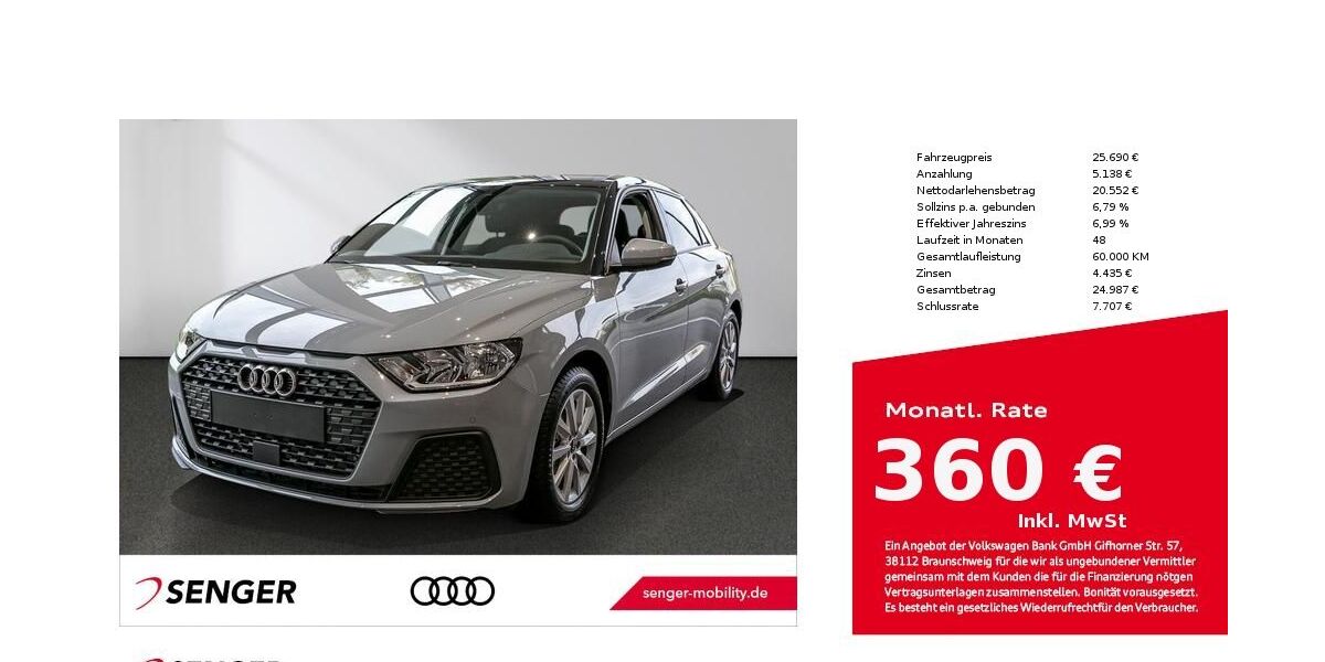 Audi A1 6.900 km 25.690 &euro; Lingen 49809