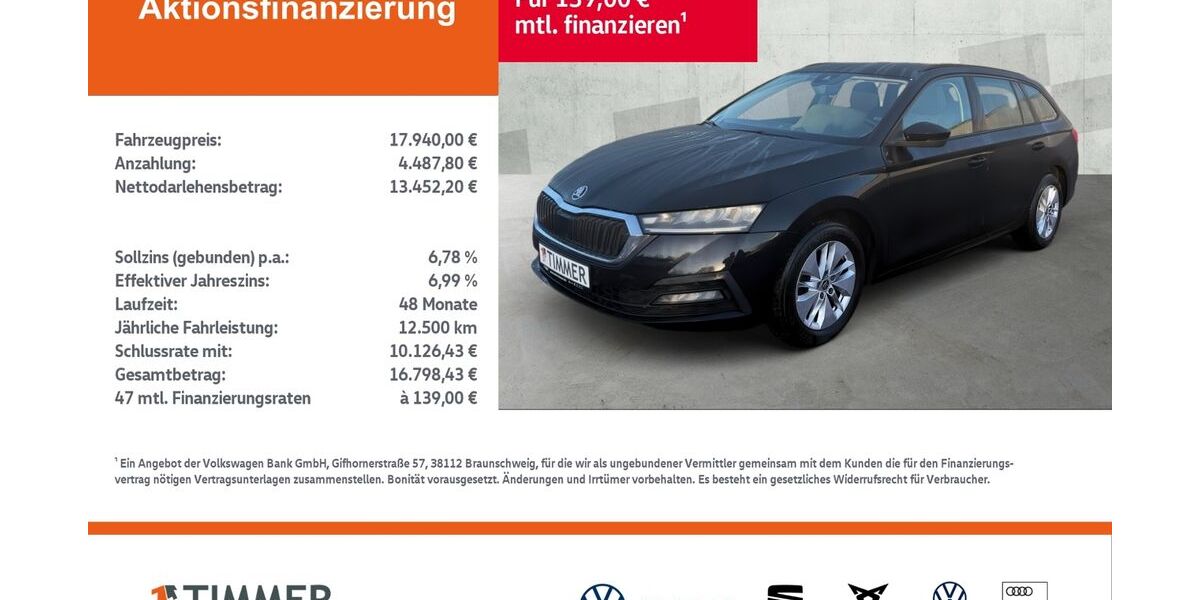 Skoda Octavia 110.419 km 17.940 &euro; Gronau 48599