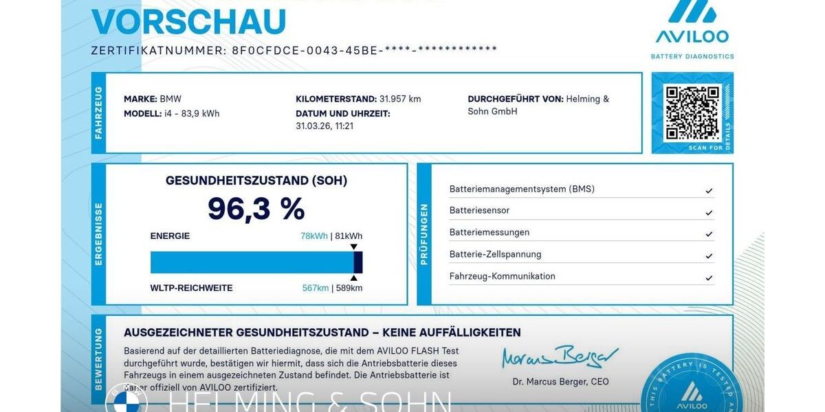 BMW i4 31.990 km 46.911 &euro; Wietmarschen 49835