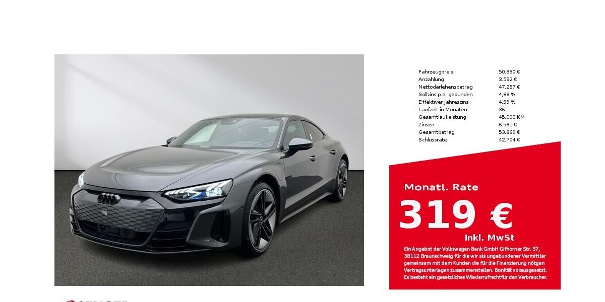 Audi e-tron GT 69.680 km 49.880 &euro; Lingen 49809