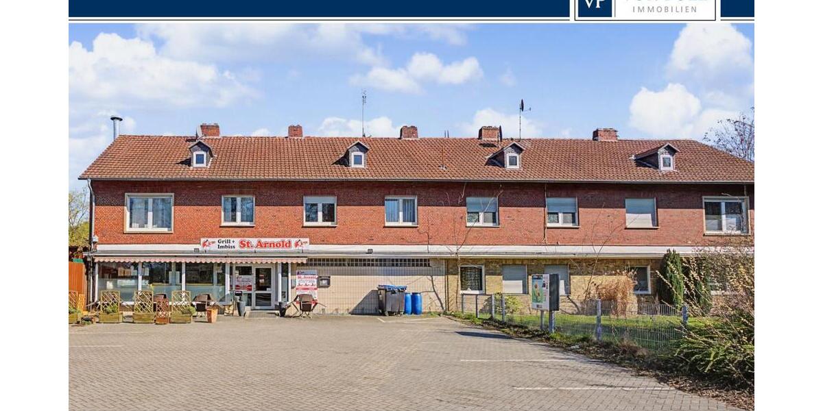 Wohn- und Geschäftshaus – 6 Wohnungen, Imbiss und attraktives Wertsteigerungspotenzial! - Wohn- & Geschäftshaus Neuenkirchen Neuenkirchen | Angebot:25793123