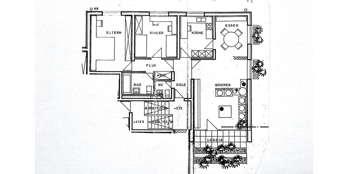 Etagenwohnung Lingen (Ems) - 3 Zimmer, 104 m&sup2;, 930&euro; | Angebot:26041131