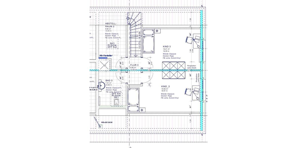 Etagenwohnung Neuenkirchen - 4 Zimmer, 120 m&sup2;, 1.500&euro; | Angebot:26350527