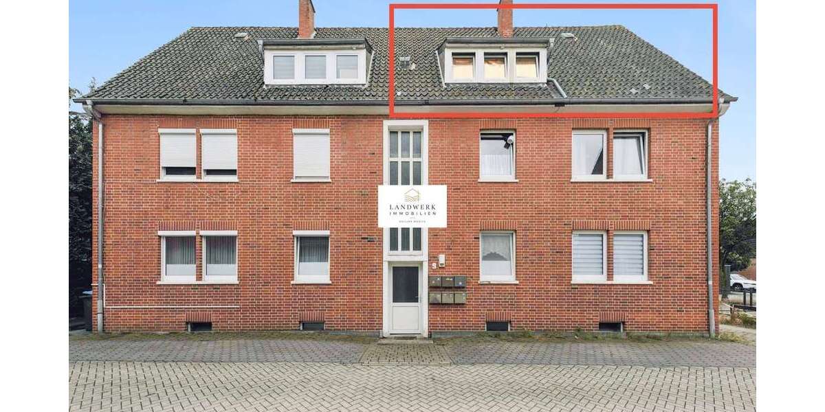 Etagenwohnung Lingen (Ems) - 2 Zimmer, 50 m&sup2;, 109.000&euro; | Angebot:27306302