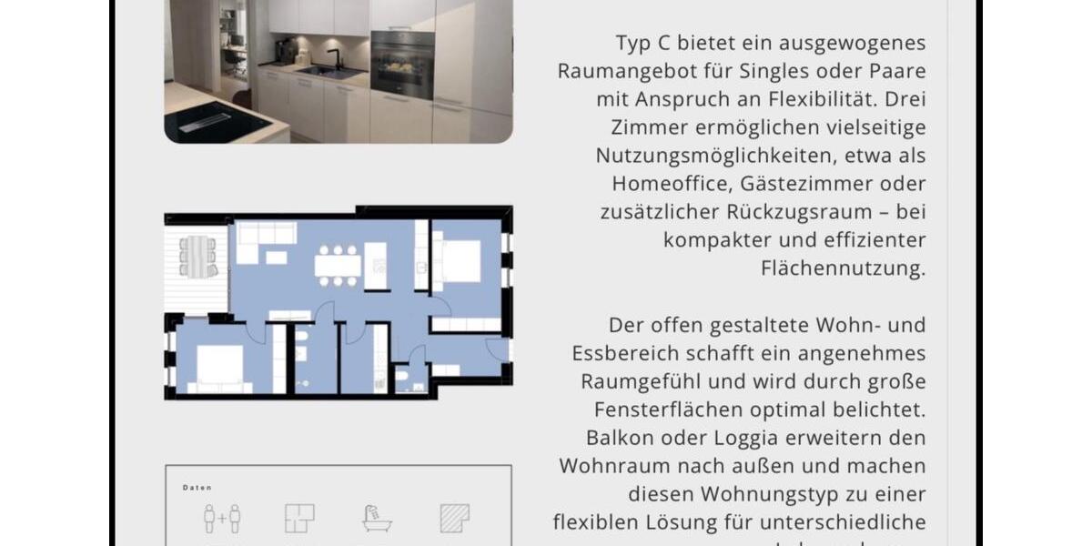 Erdgeschoßwohnung Wietmarschen - 3 Zimmer, 94 m&sup2;, 1.010&euro; | Angebot:25717984
