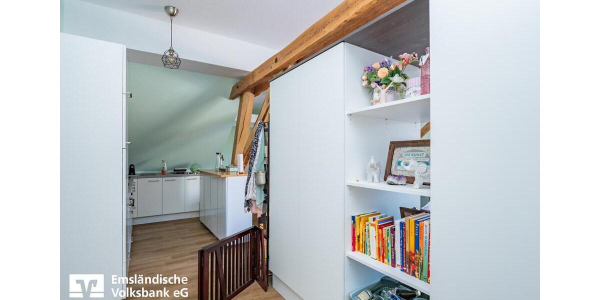Dachgeschoßwohnung Lingen (Ems) Gauerbach - 2 Zimmer, 77 m&sup2;, 780&euro; | Angebot:26095435