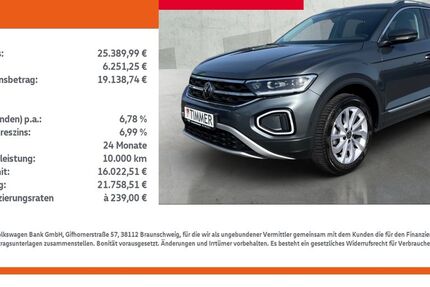 VW T-Roc 34.471 km 25.390 &euro; Nordhorn 48529