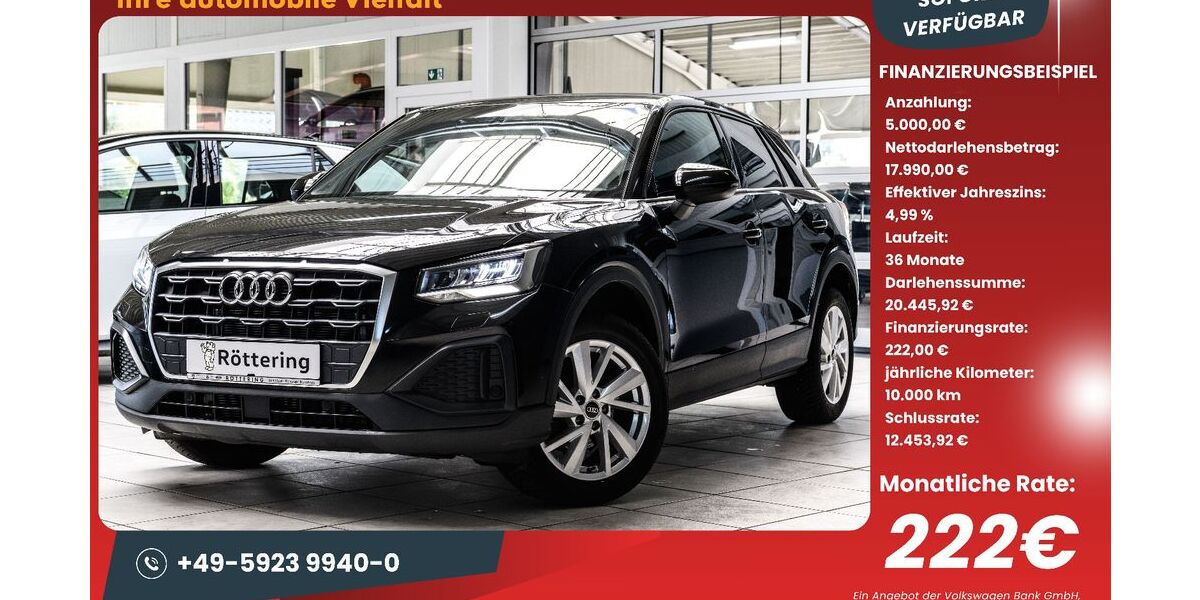 Audi Q2 45.548 km 22.490 &euro; Schüttorf 48465