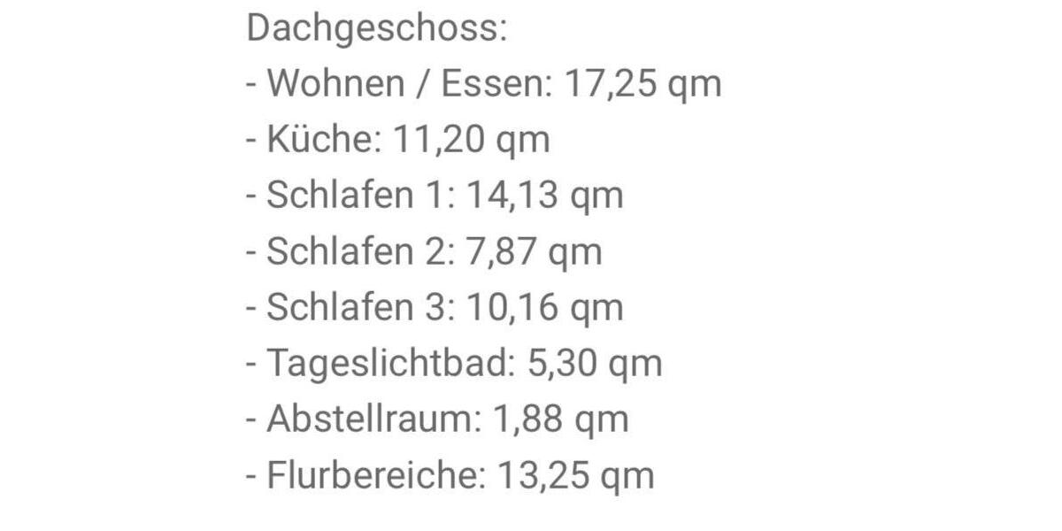 Dachgeschoßwohnung Geeste - 3 Zimmer, 82 m&sup2;, 620&euro; | Angebot:26669477