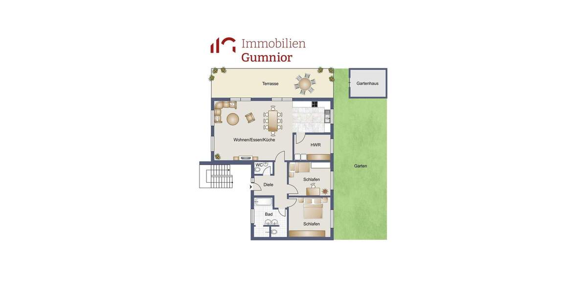 Etagenwohnung Spelle - 3 Zimmer, 118 m&sup2;, 339.000&euro; | Angebot:25698306