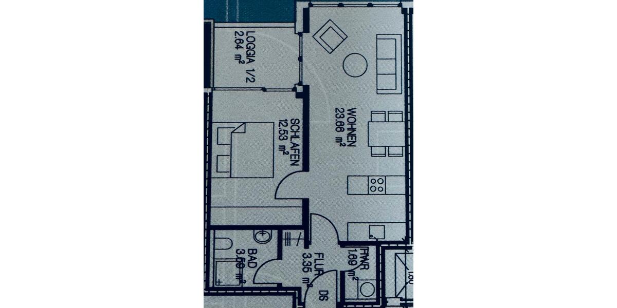 Etagenwohnung Nordhorn - 2 Zimmer, 47 m&sup2;, 195.000&euro; | Angebot:27163132