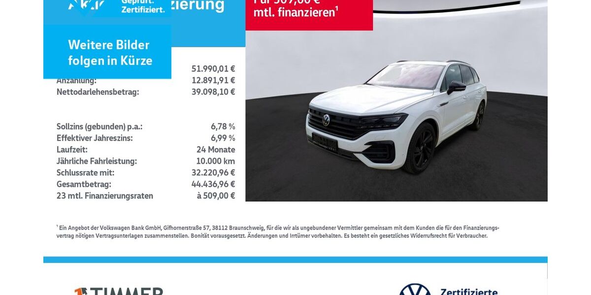 VW Touareg 95.872 km 51.990 &euro; Lingen 49808