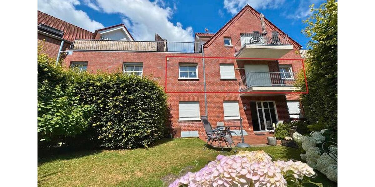 Etagenwohnung Nordhorn Bakelde - 3 Zimmer, 72 m&sup2;, 785&euro; | Angebot:26662526
