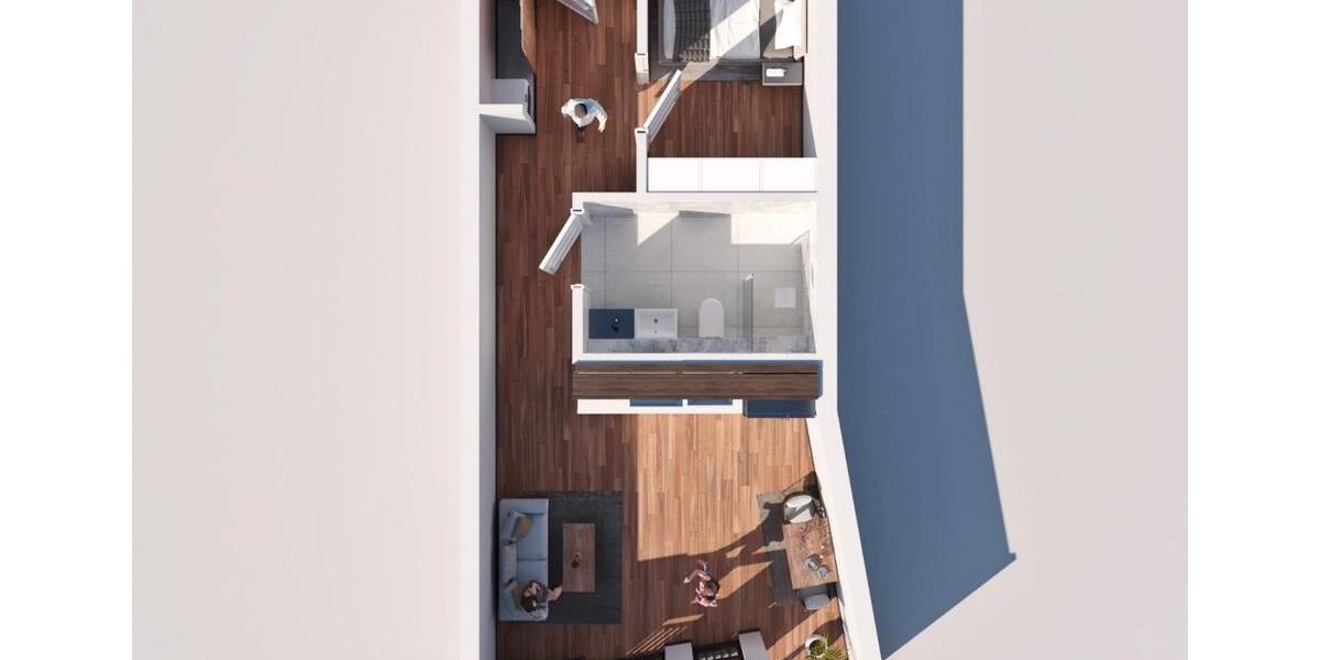 Etagenwohnung Lingen (Ems) - 2 Zimmer, 40 m&sup2;, 595&euro; | Angebot:25714112