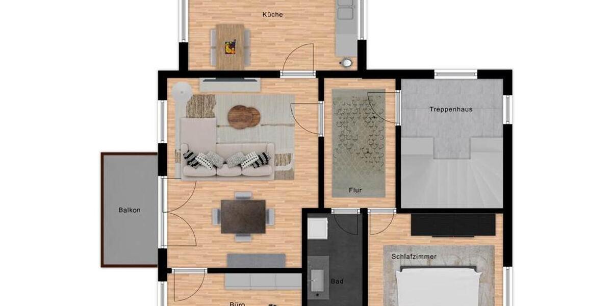 Etagenwohnung Nordhorn - 3 Zimmer, 72 m&sup2;, 785&euro; | Angebot:26663770