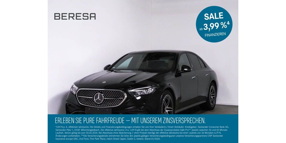 Mercedes-Benz E 200 16.678 km 54.980 &euro; Nordhorn 48531