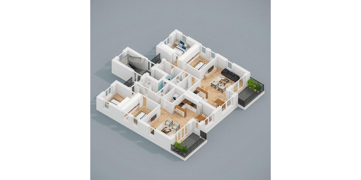 Etagenwohnung Lingen (Ems) - 3 Zimmer, 86 m&sup2;, 990&euro; | Angebot:23226489