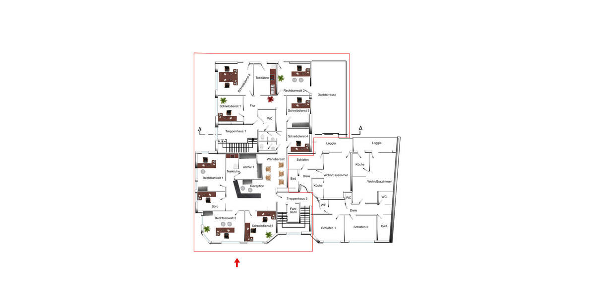 Gewerbeobjekt Nordhorn - 1 Zimmer, 292 m&sup2;, 495.000&euro; | Angebot:25675730