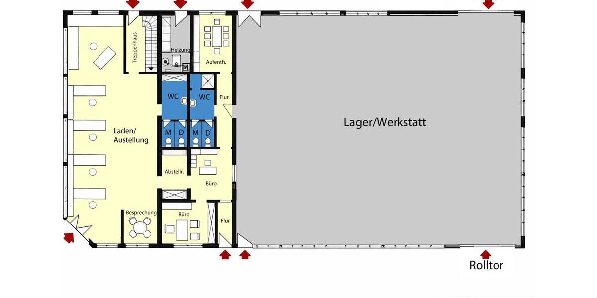 Gewerbeobjekt Ochtrup - 2.900&euro; | Angebot:26083806