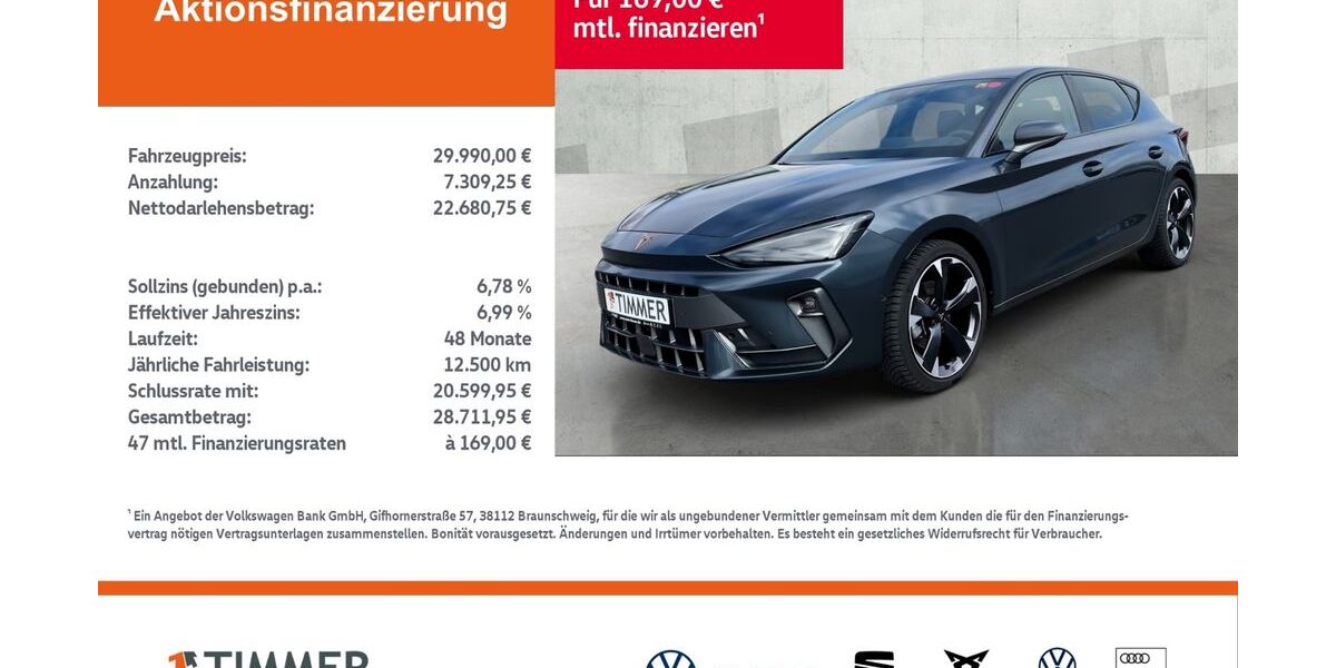 Cupra Leon 20.816 km 29.990 &euro; Nordhorn 48529