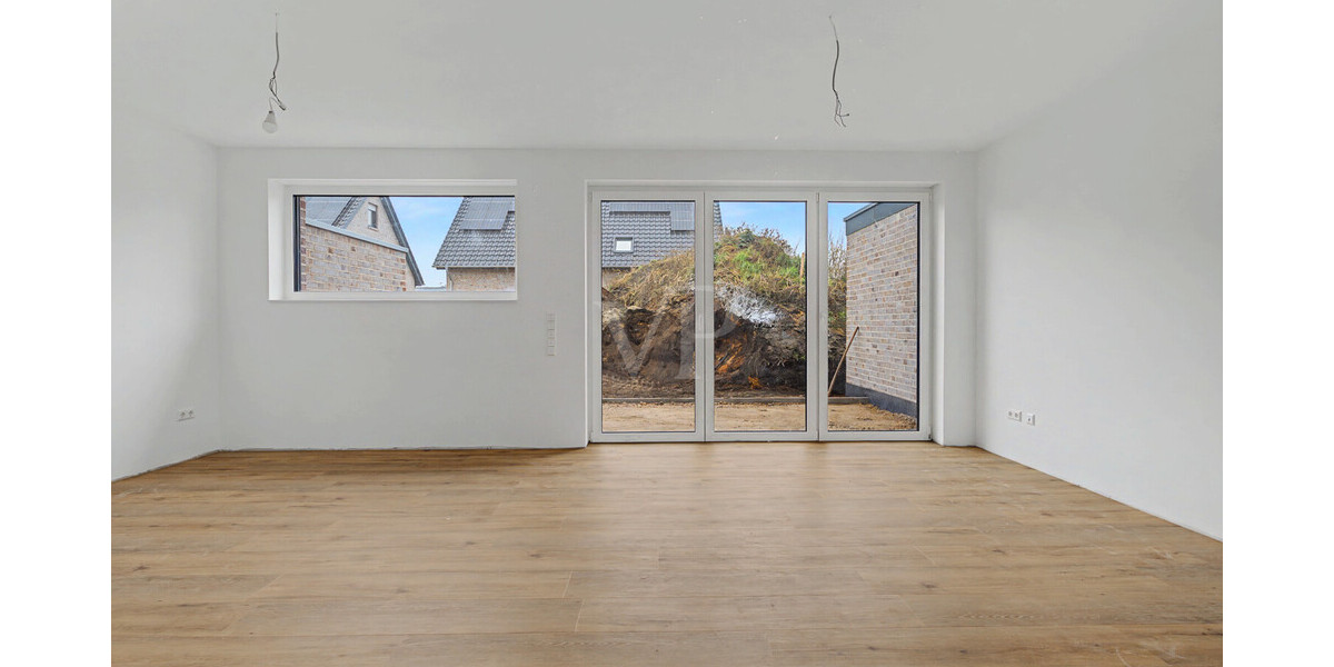 Modernes Familienglück: Energieeffiziente DHH mit PV, Wärmepumpe & Nebenkosten nur ca. 100 EUR mtl. - Doppelhaushälfte Neuenkirchen Neuenkirchen | Angebot:25008574