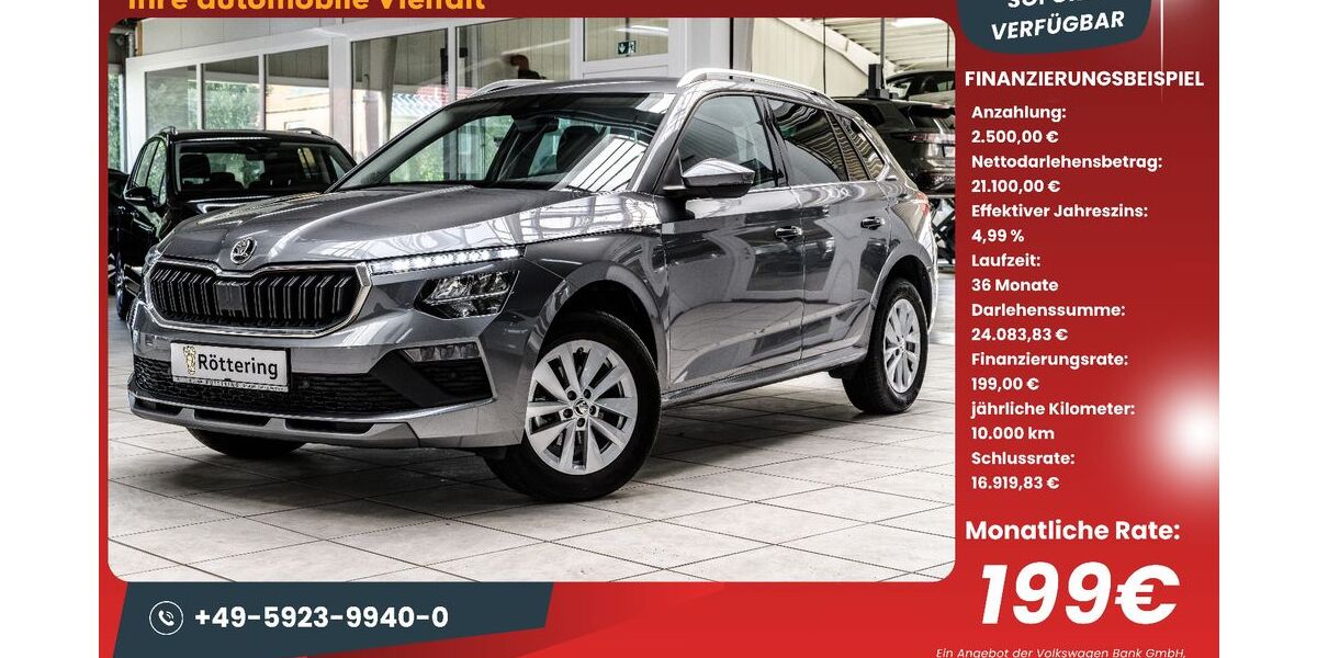 Skoda Kamiq 7.247 km 23.640 &euro; Schüttorf 48465
