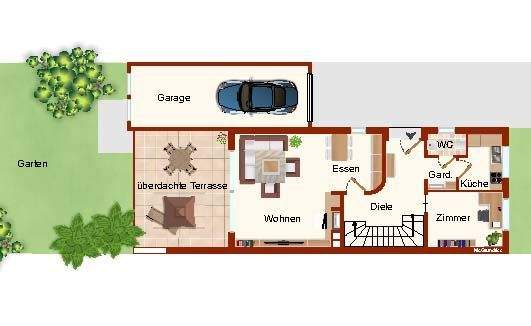 Doppelhaushälfte Bad Bentheim - 5 Zimmer, 116 m&sup2;, 249.000&euro; | Angebot:25694652
