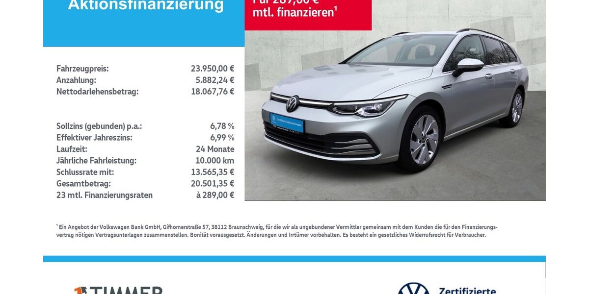 VW Golf 85.722 km 23.590 &euro; Lingen 49808