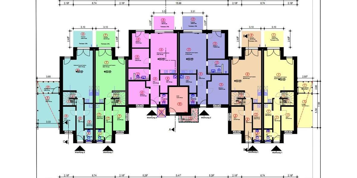 Doppelhaushälfte Lingen (Ems) Gauerbach - 5 Zimmer, 130 m&sup2;, 1.220&euro; | Angebot:26645651