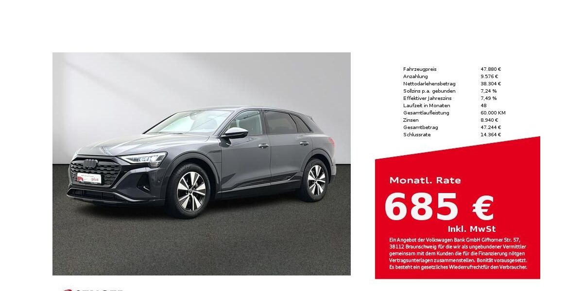 Audi Q8 e-tron 77.790 km 47.880 &euro; Lingen 49809