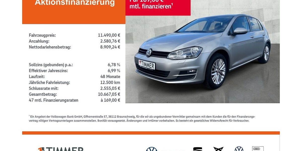 VW Golf 117.180 km 11.390 &euro; Nordhorn 48529