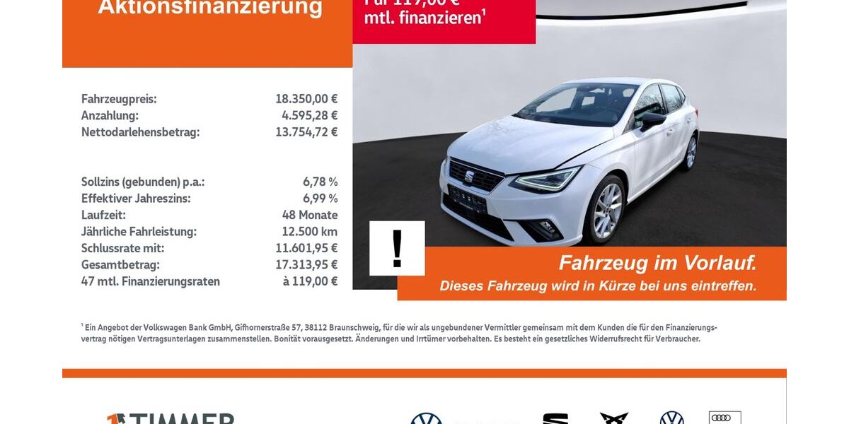 Seat Ibiza 32.251 km 18.350 &euro; Nordhorn 48529