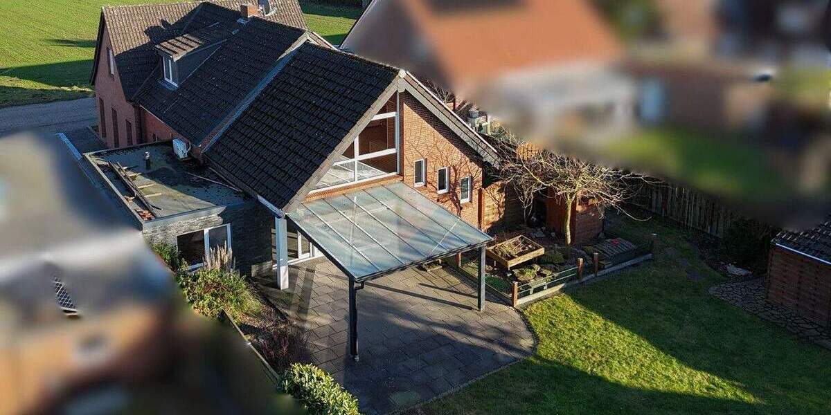 Einfamilienhaus Nordhorn Bakelde - 7 Zimmer, 223 m&sup2;, 385.000&euro; | Angebot:25683601