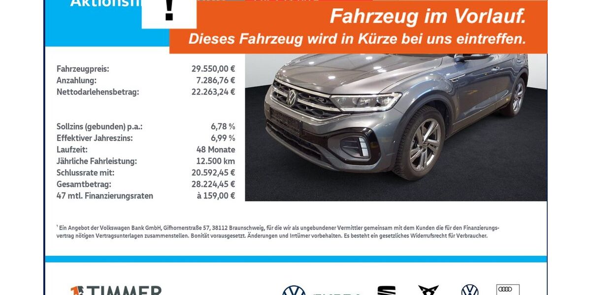VW T-Roc 24.344 km 28.550 &euro; Nordhorn 48529