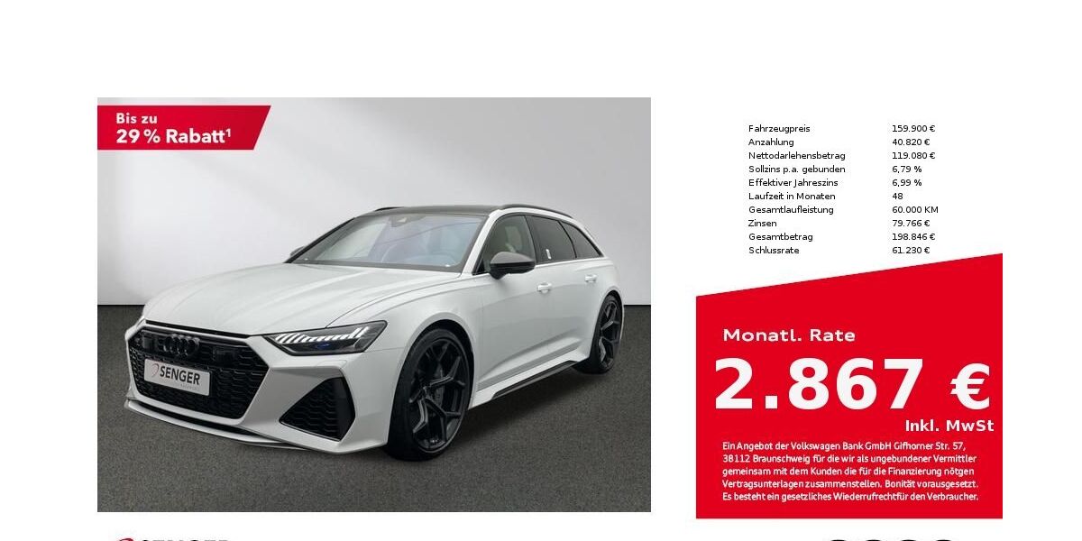 Audi RS6 6.900 km 159.900 &euro; Lingen 49809
